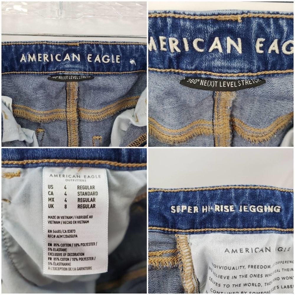 American eagle super high rise skinny stretch - Picture 8 of 8